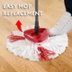 Сменная насадка для швабры моп Vileda TURBO Refill Microfibre 2in1 - 1 шт (151609) - изображение 5