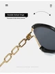 Винтажные солнцезащитные очки Brown sun glasses 6115 - изображение 4