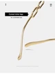 Винтажные солнцезащитные очки Brown sun glasses 6115 - изображение 5