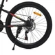Велосипед MTB2401-2, 24 дюймів, алюмінієва рама 11 Shimano 21SP чорний - зображення 6