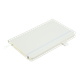 Книга записна Buromax Etalon 125*195мм 96 аркушів у лінію обкладинка штучна шкіра Біла (BM.291260-12) - изображение 3