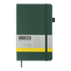 Книга записна Buromax Etalon 125*195мм 96 аркушів у клітинку обкладинка штучна шкіра Зелена (BM.291160-04) - изображение 1