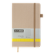 Книга записна Buromax Etalon 125*195мм 96 аркушів у клітинку обкладинка штучна шкіра Золота (BM.291160-23) - зображення 1
