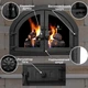 Комплект чавунних дверцят Iron Fire Sabina 550х410 мм + піддувальна Style 50 315х165 мм - зображення 7