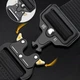 Ремінь чоловічий з пряжкою Belt 1000D Black - изображение 4