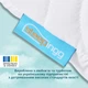 Одеяло Sleepingg Dream всесезонное Полуторное 155х210 см Антиаллергенное волокно Белое (4820227289080) - изображение 10