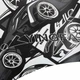 Шапочка для плавания силиконовая для взрослых Yingfa 0091-1 Black-Grey - изображение 5