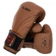Перчатки боксерские кожаные Zelart Fight Gear 3843 размер 10 унций Brown - изображение 3