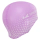 Шапочка для плавания силиконовая для взрослых Yingfa 0091-1 Lilac-White - изображение 3