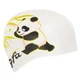 Шапочка для плавания силиконовая для взрослых Yingfa 0091-1 White-Green-Black - изображение 3