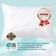 Подушка Sleepingg Dream гипоаллергенная с молнией Белая 50х70 см (4820227289134) - изображение 7