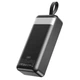 Батарея універсальна XO 30000mAh, PD/20W, QC/22.5W, with light, black (PR240_Black) - зображення 5