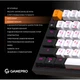 Клавіатура OfficePro MK160B Hot-Swap Red Swich RGB USB UA Black (MK160B) - зображення 6