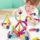 Детский магнитный 3D-конструктор Homiqo, 25 деталей, конструктор магникон развивающий - изображение 6