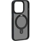 Чохол ударостійкий Wiwu Protective Magnetic Alloy stand Case for iPhone 15 Pro Max 6,7 ZMM 010 Black - зображення 2