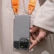 Чехол с ремешком WAVE Clear Case with Strap для Apple iPhone 15 pink sand - изображение 12