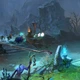 Постер Дота 2, встреча на миде, Dota 2, плакат для геймера, A2 31×60 см (id2031) - изображение 3