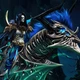 Постер Дота 2, Абаддон, Abaddon, Dota 2, плакат для геймера, A3 26×42 см (id2414) - изображение 3