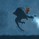 Постер Дота 2, Джакиро, минималистичный, Jakiro, Ice Path, Dota 2, плакат для геймера, A3 26×42 см (id0393) - изображение 3