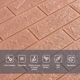 3D панель самоклеящаяся StickerWall под кирпич 770х700х3 мм пудровая - изображение 2
