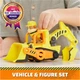 Ігровий набір Щенячий Патруль Бульдозер Кремеза Paw Patrol Rubble’s Bulldozer Rubble & Crew 6067205 - зображення 2