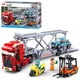 Конструктор SLUBAN M38-B0880 "Town": Автовоз, 542 детали - изображение 1