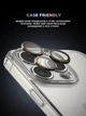 Защитное стекло для камеры ArmorStandart Supreme Black Icon для смартфона Apple iPhone 14 Pro/14 Pro Max Gold (ARM76598) - изображение 6