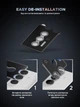 Защитное стекло для камеры смартфона Samsung Galaxy S24 ArmorStandart Supreme Black Icon Transparent (ARM76614) - изображение 11