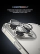 Защитное стекло для камеры ArmorStandart Supreme Black Icon для смартфона Apple iPhone 15 Pro/15 Pro Max Silver Titanium (ARM76593) - изображение 6