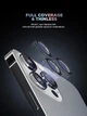 Защитное стекло для камеры ArmorStandart Supreme Black Icon для смартфона Apple iPhone 15 Pro/15 Pro Max Transparent (ARM76600) - изображение 2