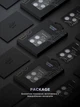 Защитное стекло для камеры ArmorStandart Supreme Black Icon для смартфона Apple iPhone 15 Pro/15 Pro Max Blue Titanium (ARM76594) - изображение 12
