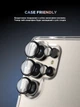 Захисне скло для камери смартфона Samsung S25 Ultra ArmorStandart Supreme Black Icon Clear (ARM83223) - зображення 6