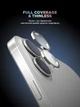 Защитное стекло для камеры ArmorStandart Supreme Black Icon для смартфона Apple iPhone 16/16 Plus Silver (ARM79431) - изображение 2