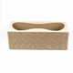 Когтеточка из картона с деревянным фасадом большая Cat Joy Grange Beige Wood 84x37x29 см - изображение 3