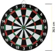 Дартс классический Cornix Dartboard Game 2 в 1 36.5 см + 2 комплекта дротиков (XR-0391) - изображение 5