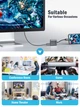 Адаптер Lemorele TC21 2-портовий USB-C на 2xHDMI 4K 60 Гц - изображение 7