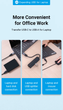 Перехідник OTG Vention USB-C Male to USB 3.0 Female Adapter Gray Aluminum Alloy Type (CDQH0) - зображення 3