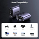 Соеденитель HDMI 2.1 Ugreen HD159 F/F UltraHD 8K@60Hz, 4K@120Hz Grey (90592) - изображение 3
