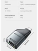 Сетевой адаптер Essager ES-OTG22 гигабитный, RJ45 to Type-C 1000Mbps Grey - изображение 9