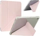 Чехол для планшета BeCover Ultra Slim Origami для Apple iPad Air 11" M2 2024/iPad Air 11" M3 2025 с креплением Apple Pencil Transparent/Pink (BC_711391) - изображение 1