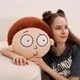 Декоративная подушка лицо Морти "Rick and Morty" FRMMORPIL22GN002 - изображение 5