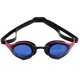 Очки для плавания Arena COBRA EDGE SWIPE (006871-130) розовые с прозрачными синими линзами - изображение 6