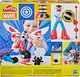 Набір для творчості з масою для ліплення Hasbro Play-Doh Marvel Капітан Америка з мотоциклом (G0555) (5010996280008) - зображення 7