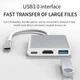 Переходник USB 3.1 Type-C to HDMI конвертер PD USB3.0 адаптер - изображение 4