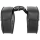 Кофры боковые для мотоцикла из кожзама SP-Sport HL611 (исскуственная кожа, р-р 32x26x20см, черный) - изображение 4