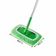 Набор из 2 шт. сменных махровых насадок для швабры Swiffer и мопа на резинке Зеленые - изображение 3