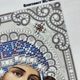 Набор для вышивания бисером иконы ARHIBIS Богородица Казанская серебро, 13х17 см (ЖС-5001) - изображение 7
