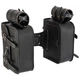 Кофры боковые для мотоцикла из кожзама SP-Sport HL621 (исскуственная кожа, р-р 35x27x15см, черный) - изображение 6