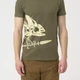 Футболка Helikon-Tex T-Shirt Skeleton Olive Green S - изображение 4