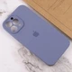 Чохол Silicone Premium case з захистом камери для iPhone 15 Pro Max Full Camera Protective lavender gray 9917 - зображення 2